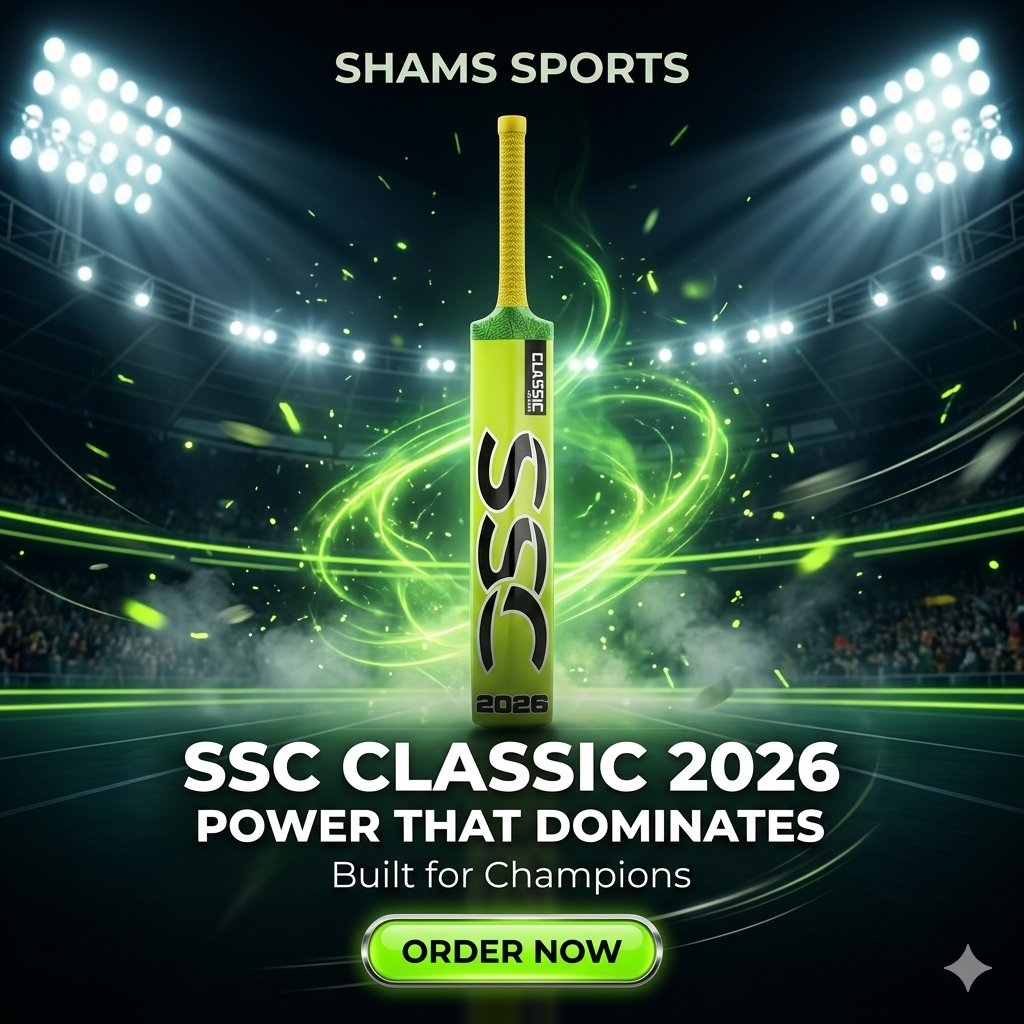 SSC Classic 2026 Cricket Bat – Power That Dominates | Shams Sports