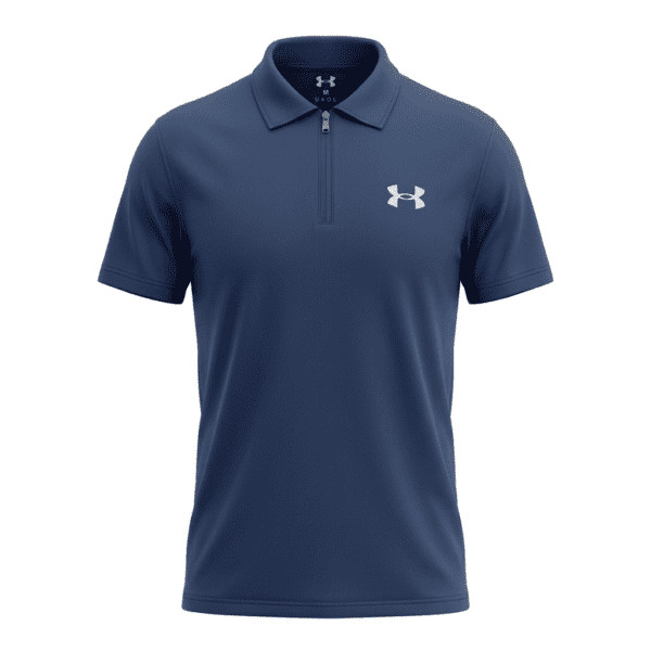 Gemini_Generated_Image_3lkx1u3lkx1u3lkx Men's Premium Polo Shirt Navy Blue & Black | Comfortable Sports Polo