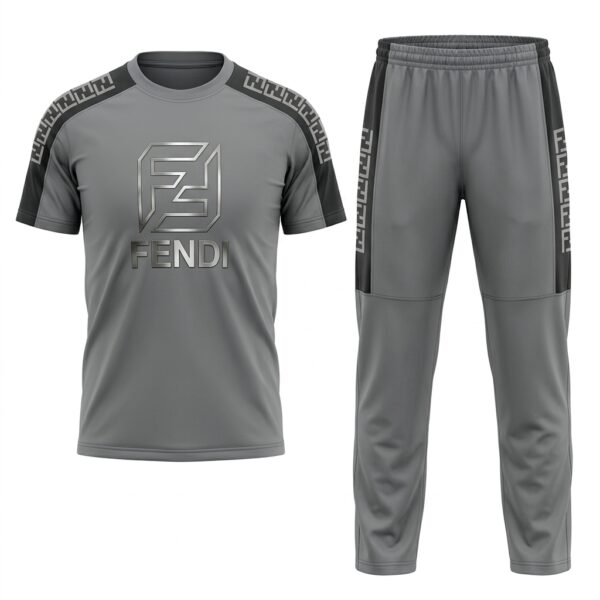 Gemini_Generated_Image_hb02evhb02evhb02 Fendi Style Premium Dry-Fit T-Shirt & Trouser Sports Tracksuit Set For Men