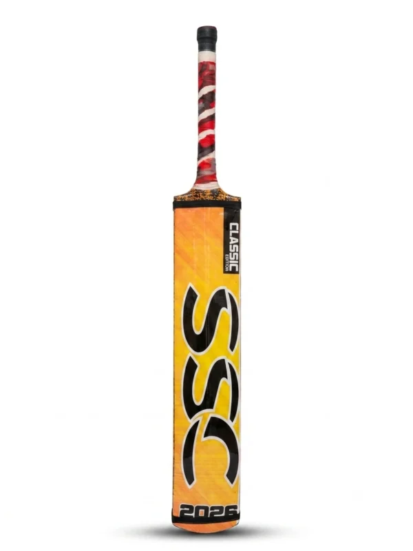 SSC Classic Cricket Bat – Orange & Green (800-850g)