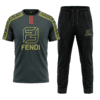Gemini_Generated_Image_qfe7urqfe7urqfe7 Fendi Style Premium Dry-Fit T-Shirt & Trouser Sports Tracksuit Set For Men