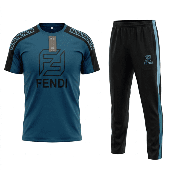 Gemini_Generated_Image_r6m1ddr6m1ddr6m1 Fendi Style Premium Dry-Fit T-Shirt & Trouser Sports Tracksuit Set For Men