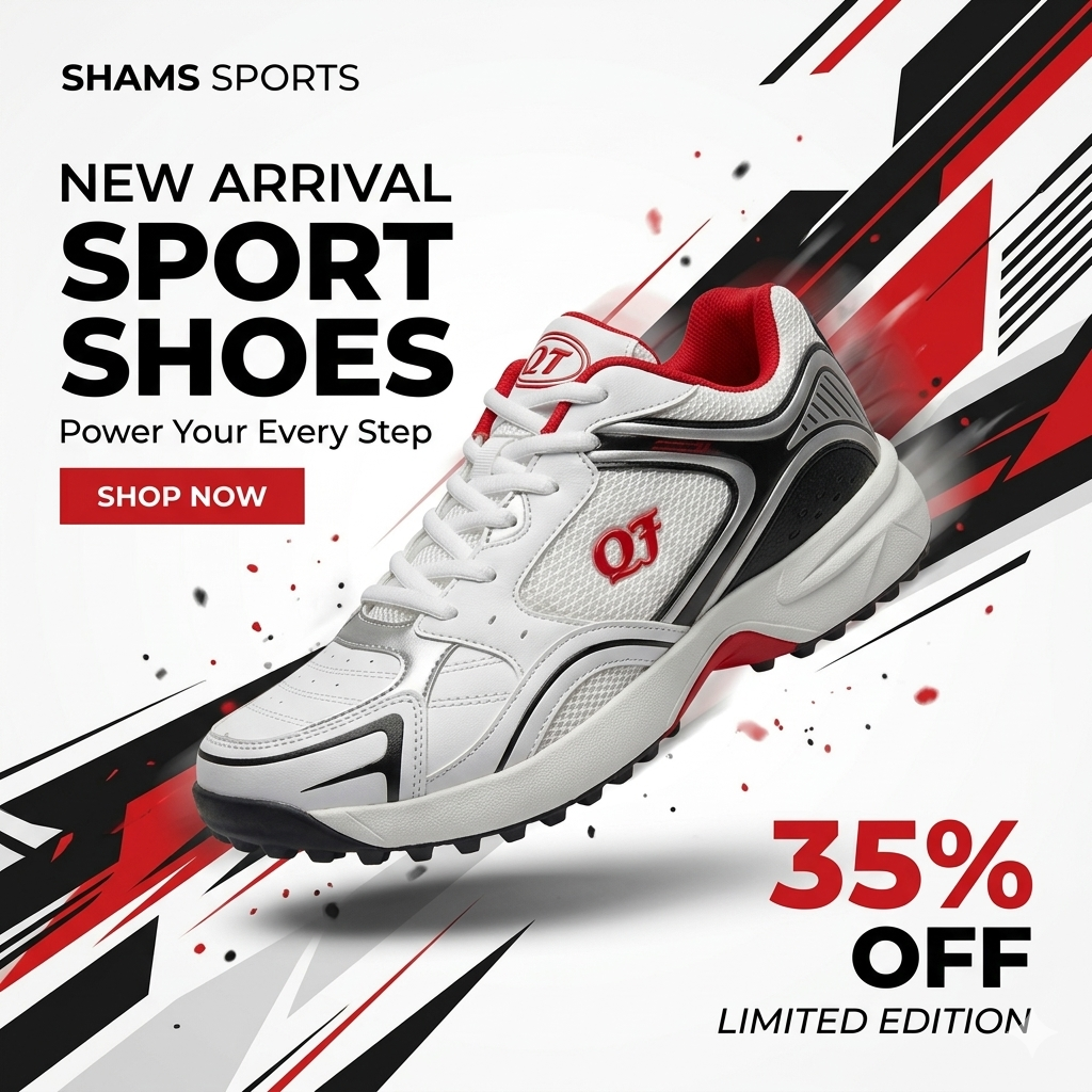 Shams Sports Men’s Sport Running Shoes – Lightweight Casual & Training Sneakers(Green,Blue,Red)