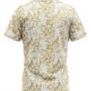 Premium Oversized Abstract Splash T-Shirt | Blue, Yellow & Brown