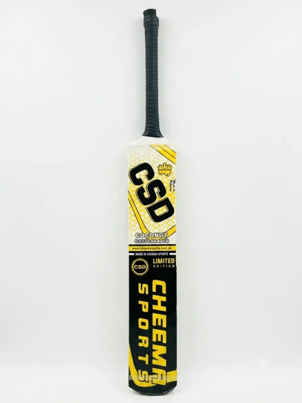 Yellow (2) Cheema Sports CSD Limited Edition Cricket Bat – Black & Yellow (800-850g)