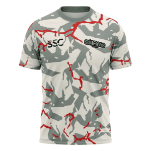 SSC (Shams Sports) Premium Cricket Shirt – Black & Gray Edition